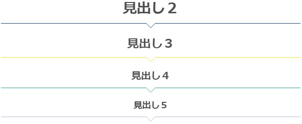 見出しデザイン全５３種類の一覧【カラーサンプル付き】│『THE THOR 